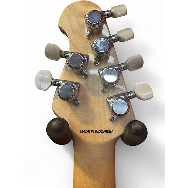 Used Sterling by Music Man JP150SM Mahogany Solid Body Electric Guitar