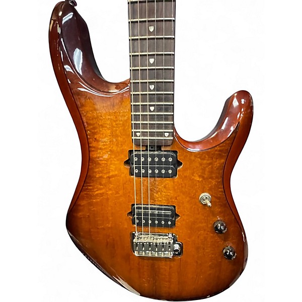 Used Sterling by Music Man JP150SM Mahogany Solid Body Electric Guitar