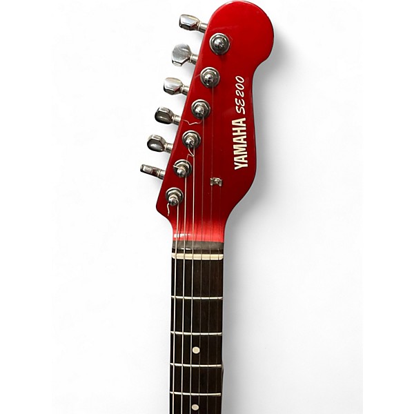Used Yamaha SE200 Metallic Red Solid Body Electric Guitar