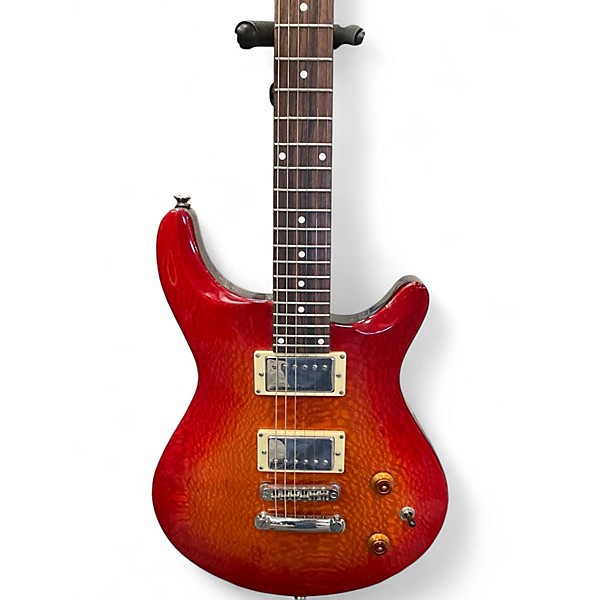 Used Hamer Stellar 1 Cherry Sunburst Solid Body Electric Guitar