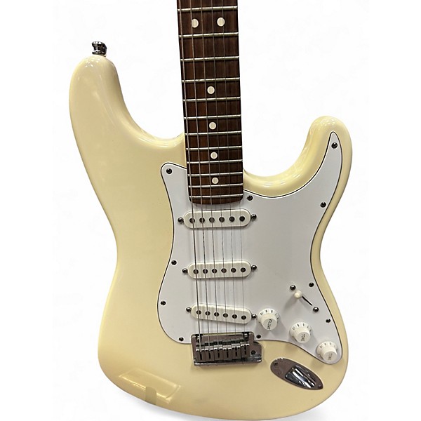 Used Fender 50th Anniversary American Stratocaster Olympic White Solid Body Electric Guitar