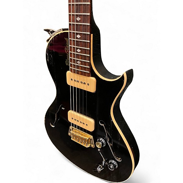 Used Gibson Blues Hawk Ebony Hollow Body Electric Guitar