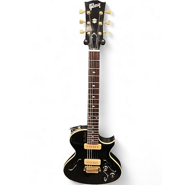Used Gibson Blues Hawk Ebony Hollow Body Electric Guitar