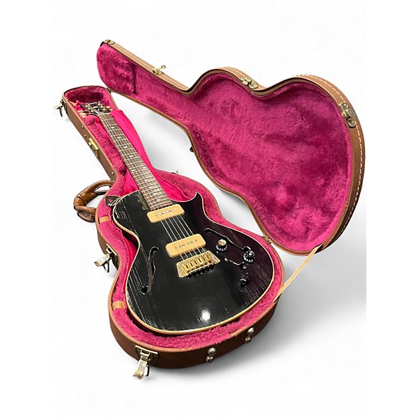 Used Gibson Blues Hawk Ebony Hollow Body Electric Guitar