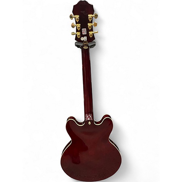 Used Epiphone Sheraton II Cherry Hollow Body Electric Guitar