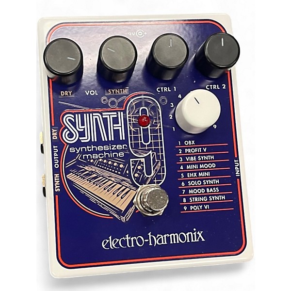 Used Electro-Harmonix SYNTH9 Synthesizer Effect Pedal