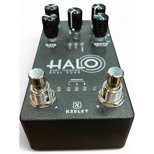 Used Keeley Halo Dual Echo Effect Pedal