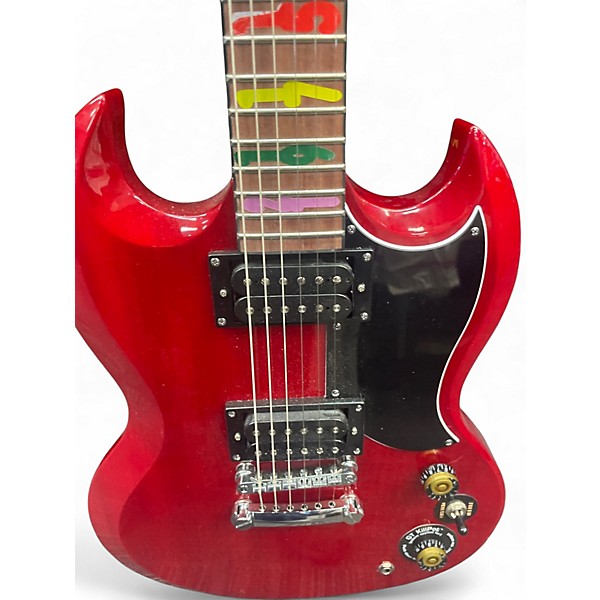 Used Epiphone SG tribute Red Solid Body Electric Guitar
