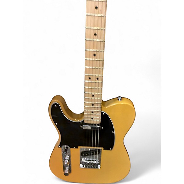 Used Squier Standard Telecaster Left Handed Cream Electric Guitar