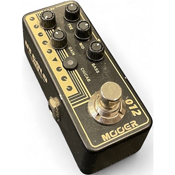 Used Mooer 012 Fried Mien Micro Preamp Effect Pedal
