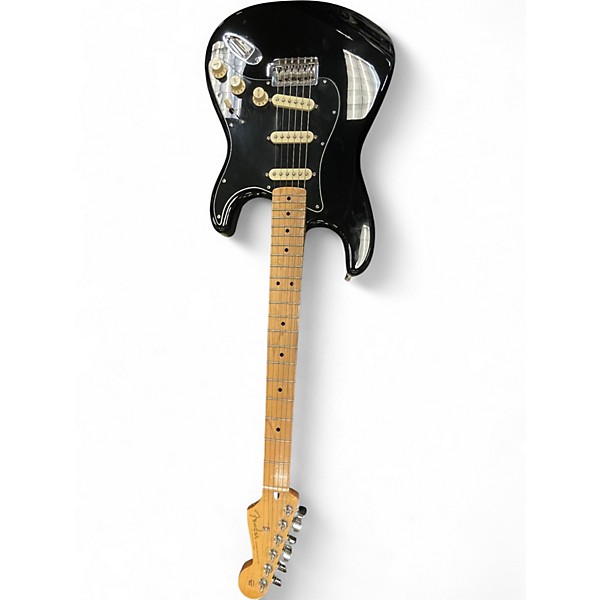 Used 2017 Fender FSR Standard Stratocaster Black Solid Body Electric Guitar