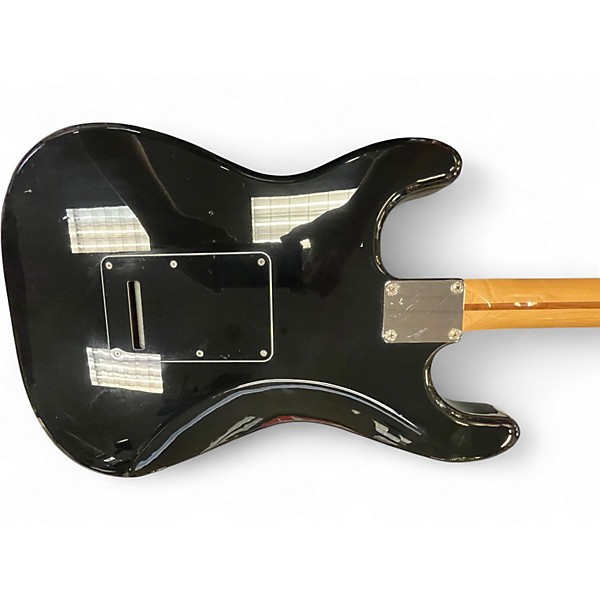 Used 2017 Fender FSR Standard Stratocaster Black Solid Body Electric Guitar