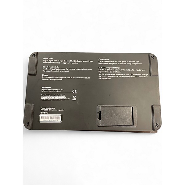 Used Fishman TONEDEQ Guitar Preamp