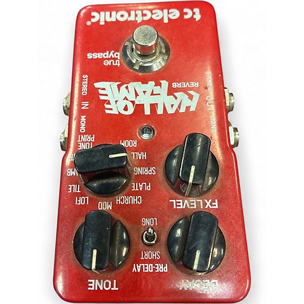 Used TC Electronic Hall Of Fame Reverb Effect Pedal