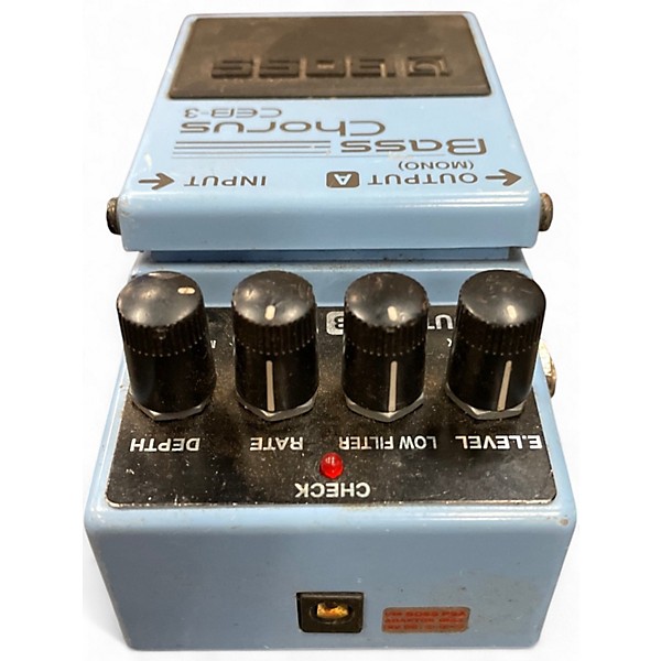 Used BOSS CEB3 Bass Chorus Bass Effect Pedal