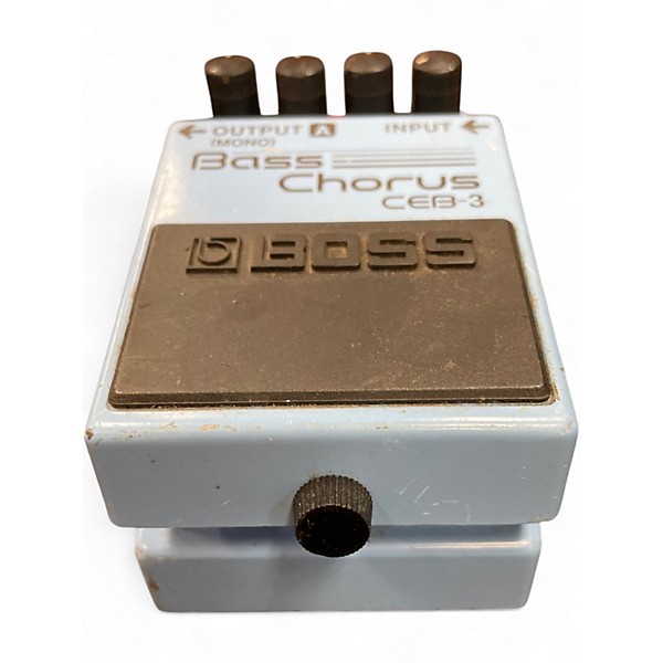 Used BOSS CEB3 Bass Chorus Bass Effect Pedal