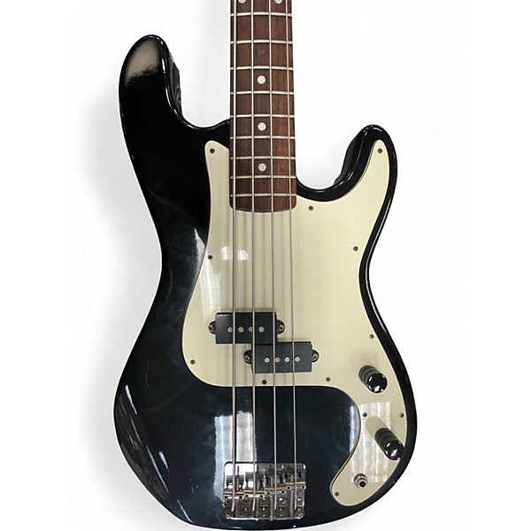 Used Hamer Slammer Bass Black Electric Bass Guitar