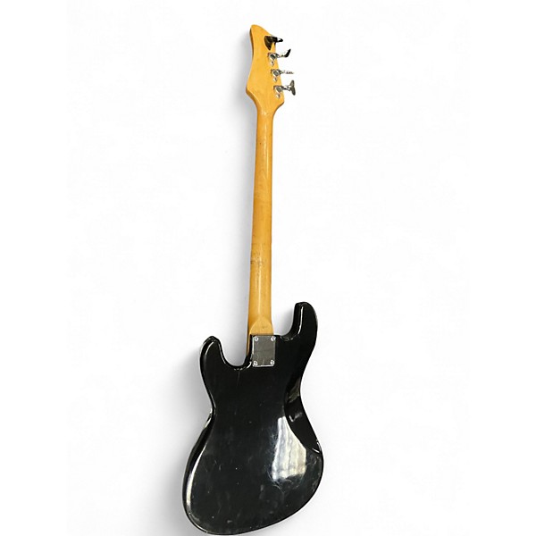 Used Hamer Slammer Bass Black Electric Bass Guitar