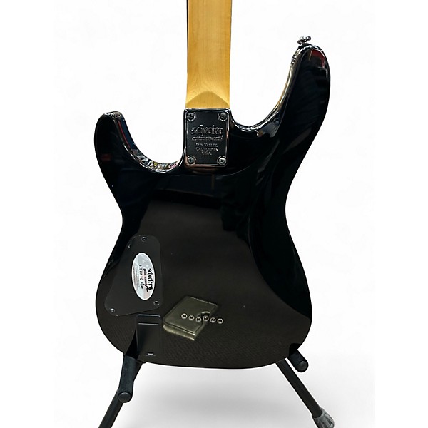 Used Schecter Guitar Research DEMON 6 Crimson Red Burst Solid Body Electric Guitar