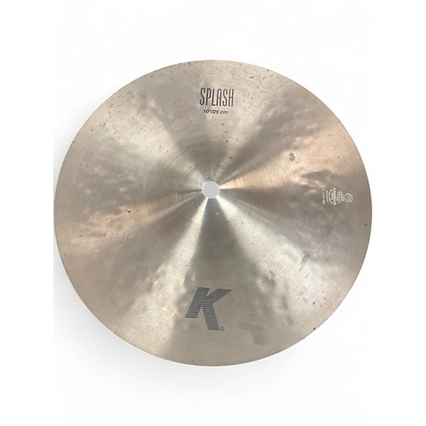 Used Zildjian 10in K SPLASH Cymbal