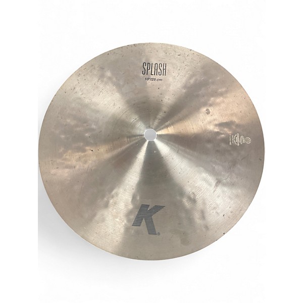 Used Zildjian 10in K SPLASH Cymbal