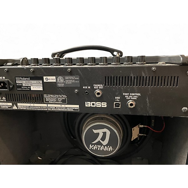 Used BOSS Katana KTN50 50W 1X12 Guitar Combo Amp