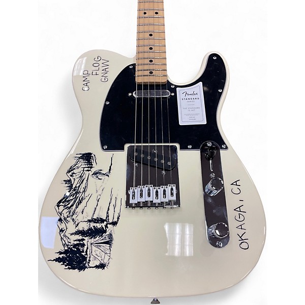 Used Fender Standard Telecaster Alpine White Solid Body Electric Guitar