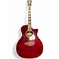 Used D'Angelico Premier Series Acoustic Wine Red Acoustic Electric Guitar thumbnail