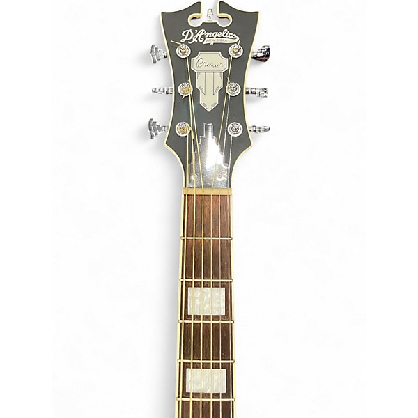 Used D'Angelico Premier Series Acoustic Wine Red Acoustic Electric Guitar