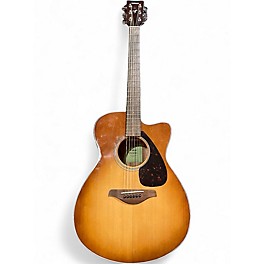 Used Yamaha FSX800C Natural Acoustic Electric Guitar