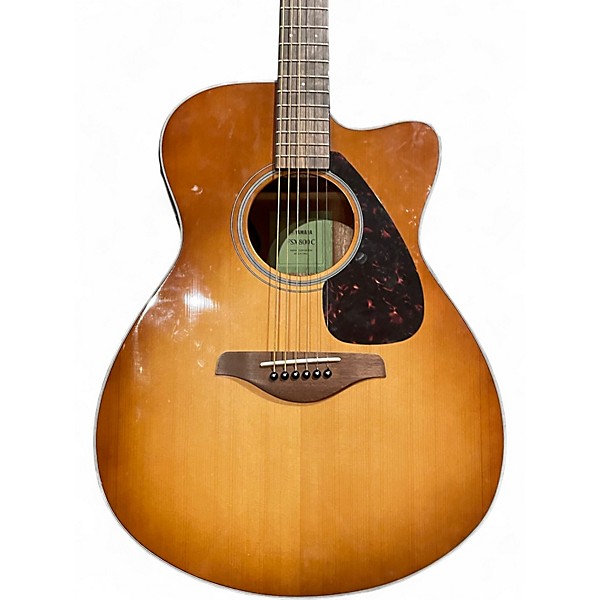 Used Yamaha FSX800C Natural Acoustic Electric Guitar