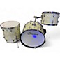Used Slingerland 3 Piece Marine Drum Set White Marine Drum Kit thumbnail