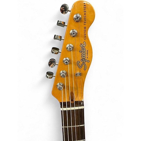 Used Squier Classic Vibe Baritone Telecaster Custom Black Baritone Guitars