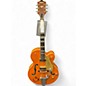 Used Gretsch Guitars G6120 Chet Atkins Signature Trans Orange Hollow Body Electric Guitar thumbnail