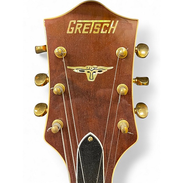 Used Gretsch Guitars G6120 Chet Atkins Signature Trans Orange Hollow Body Electric Guitar