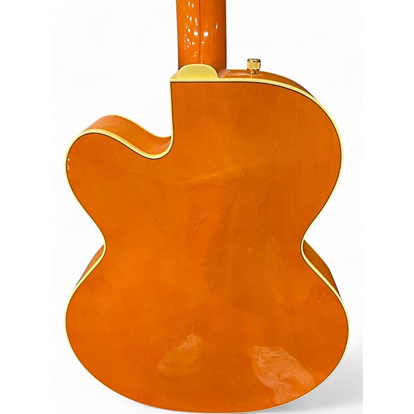 Used Gretsch Guitars G6120 Chet Atkins Signature Trans Orange Hollow Body Electric Guitar