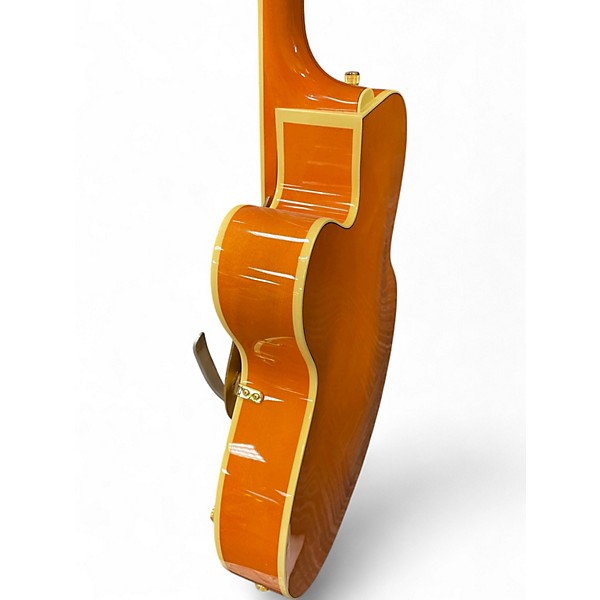 Used Gretsch Guitars G6120 Chet Atkins Signature Trans Orange Hollow Body Electric Guitar