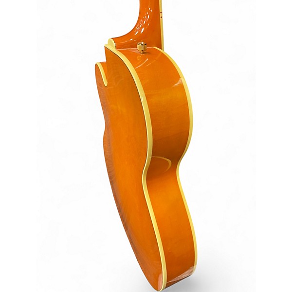 Used Gretsch Guitars G6120 Chet Atkins Signature Trans Orange Hollow Body Electric Guitar