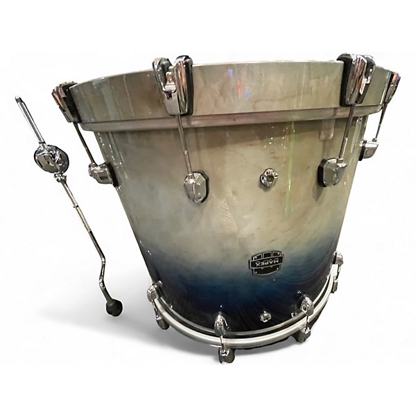 Used Mapex 5 Piece Saturn IV Studioease Ocean Turquoise Drum Kit