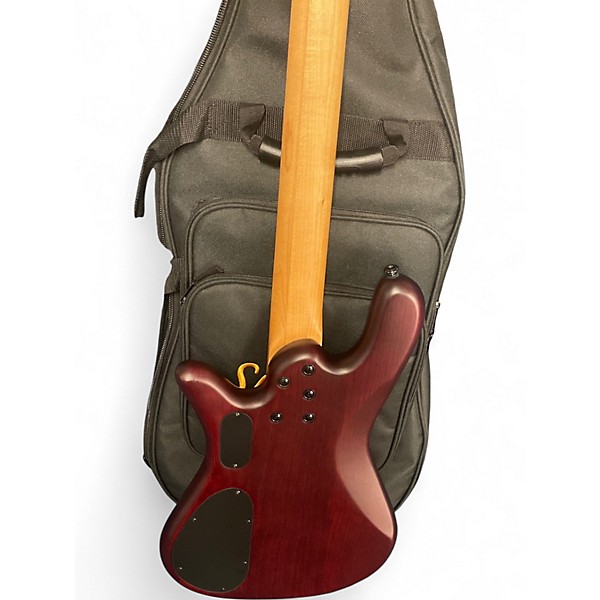 Used 2025 Spector NS PULSE Trans Red Electric Bass Guitar