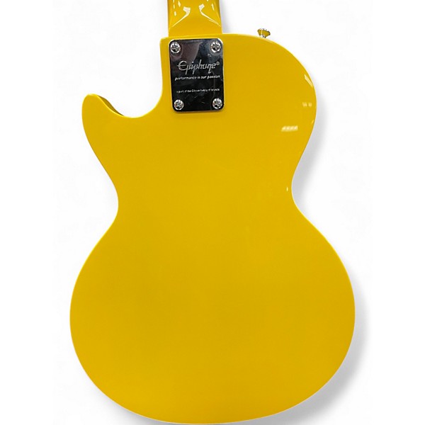 Used Epiphone Les Paul SL Yellow Solid Body Electric Guitar