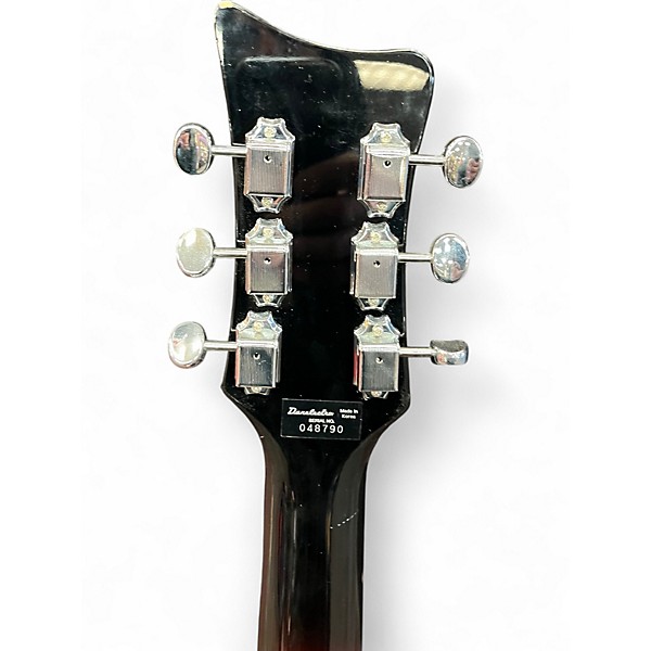 Used Danelectro 66 2 Tone Sunburst Hollow Body Electric Guitar