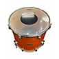 Used Yamaha 5 Piece Stage Custom Orange Drum Kit
