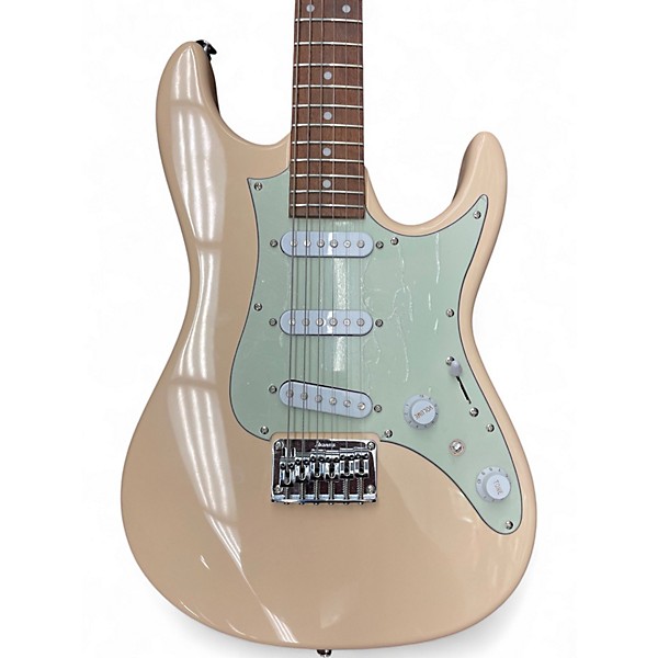 Used Ibanez AZES31 Cream Solid Body Electric Guitar