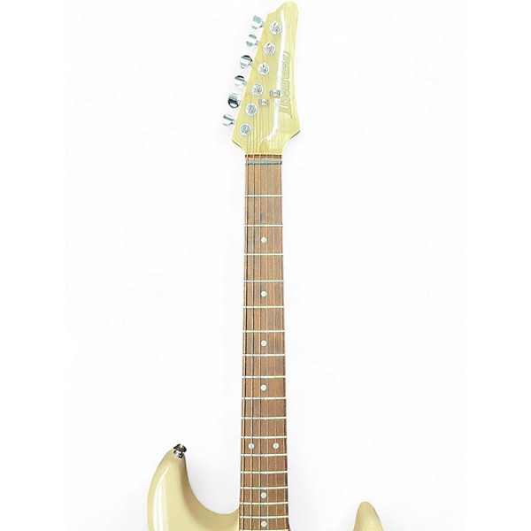 Used Ibanez AZES31 Cream Solid Body Electric Guitar