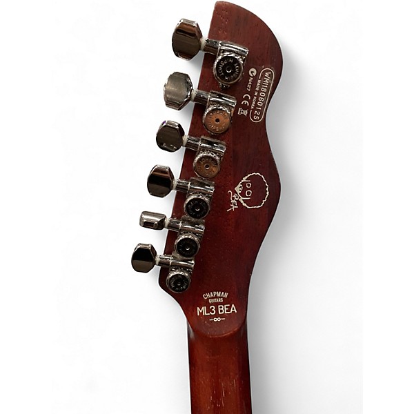 Used Chapman ML3 BEA Rabea Massaad Trans Black Solid Body Electric Guitar