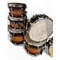 Used Mapex 6 Piece armory Caribbean Burst Drum Kit