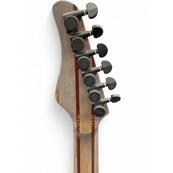 Used Schecter Guitar Research PT APOCALYPSE Trans Red Solid Body Electric Guitar