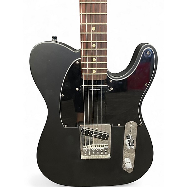 Used 2017 Fender SPECIAL EDITION TELECASTER NOIR Flat Black Solid Body Electric Guitar