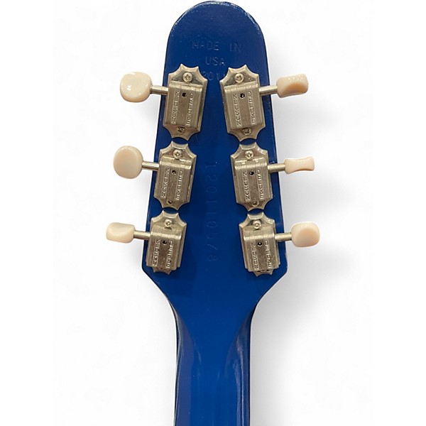 Used Gibson Melody Maker Flying V Blue Solid Body Electric Guitar